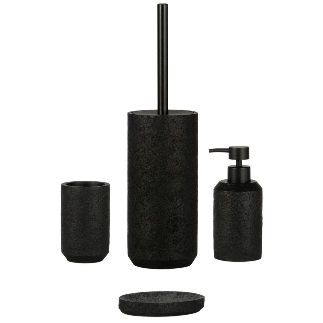 Black PVC Toilet Brush