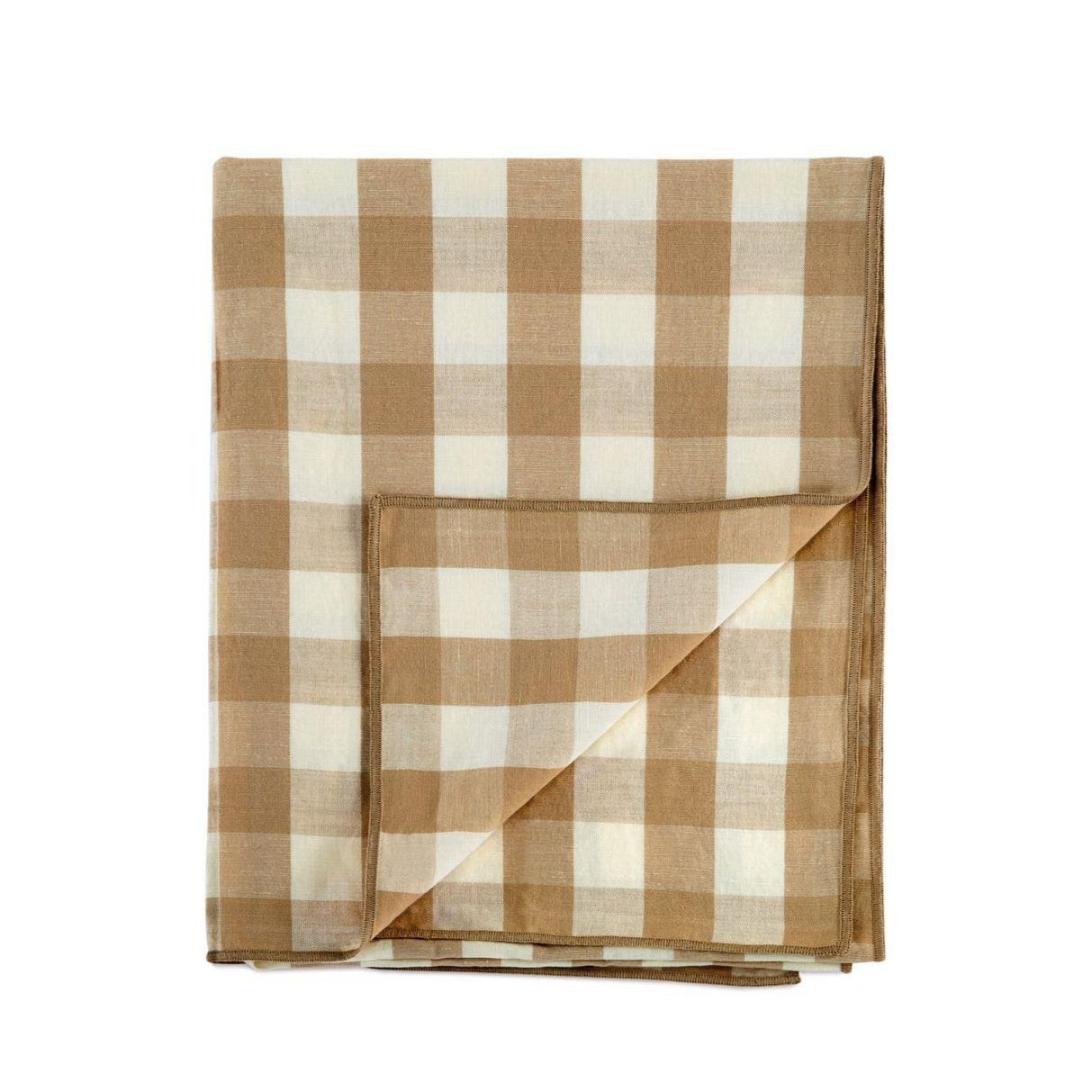 Beige Linen Table Runner