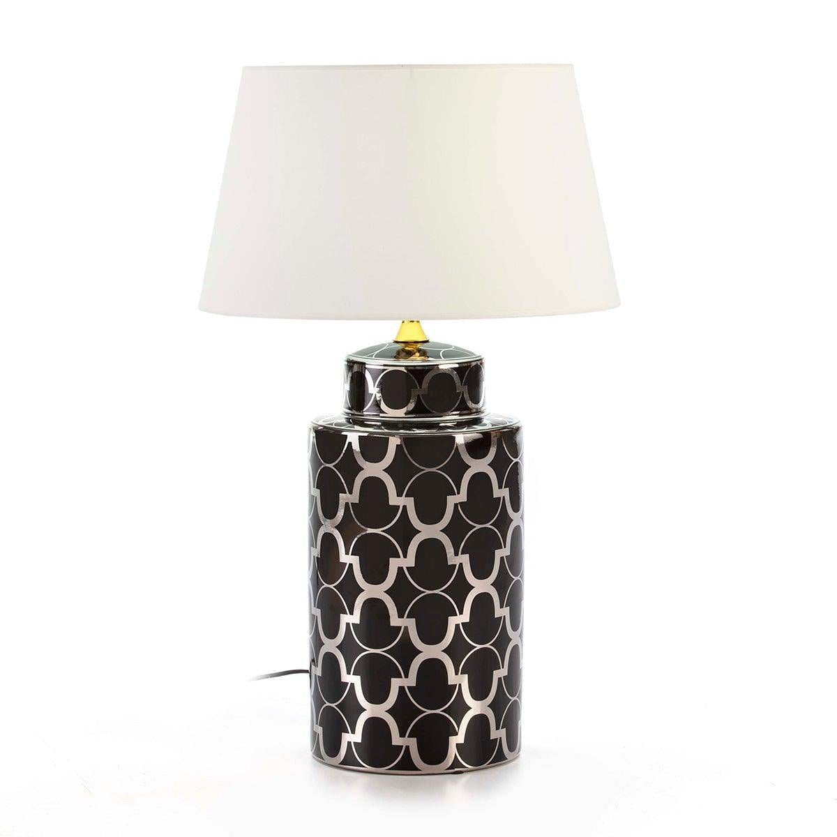 Black Ceramic Table Lamp