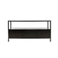 Black Metal TV Cabinet