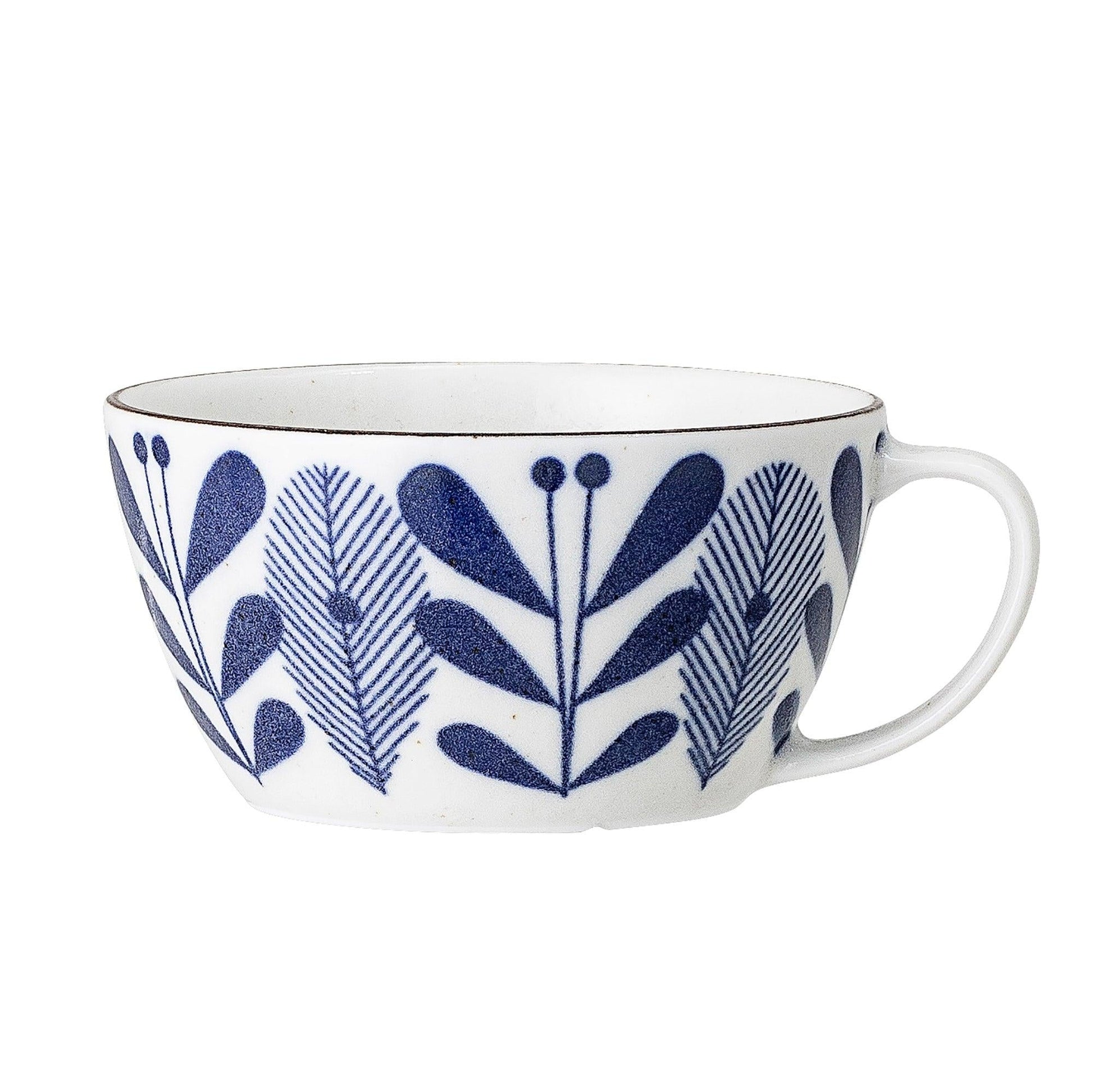 Blue Ceramic Cup Set (x6)