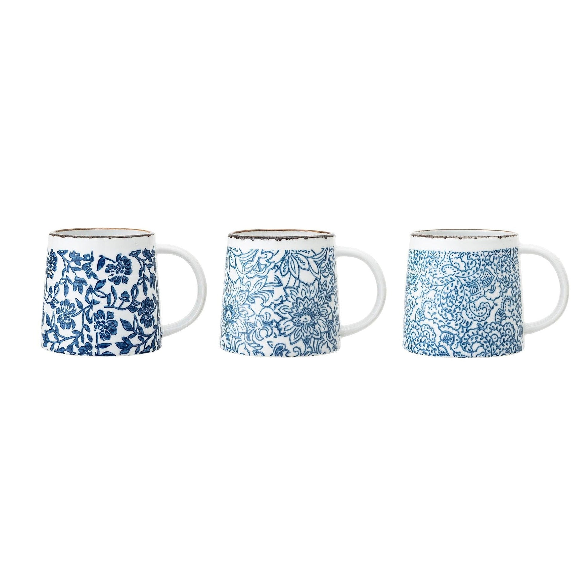 Blue Ceramic Mug Set (x2)