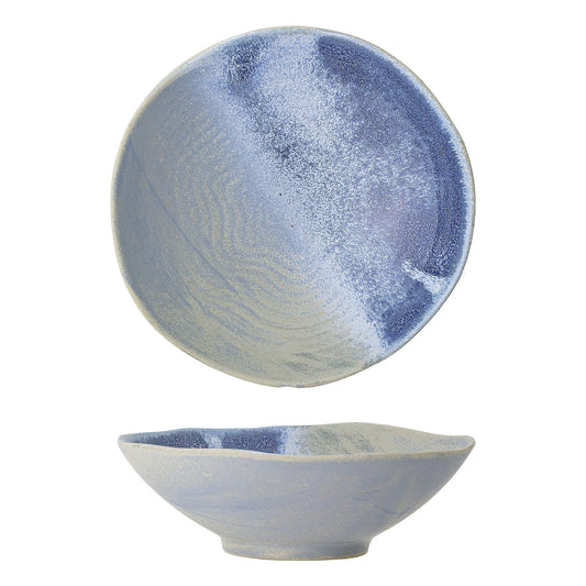 Blue Ceramic Serving Bowl