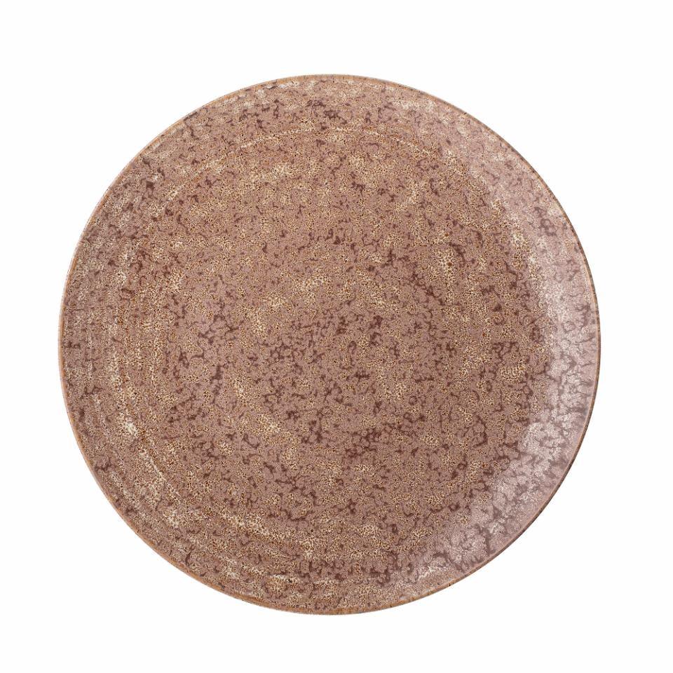 Brown Ceramic Plate Set (x6)