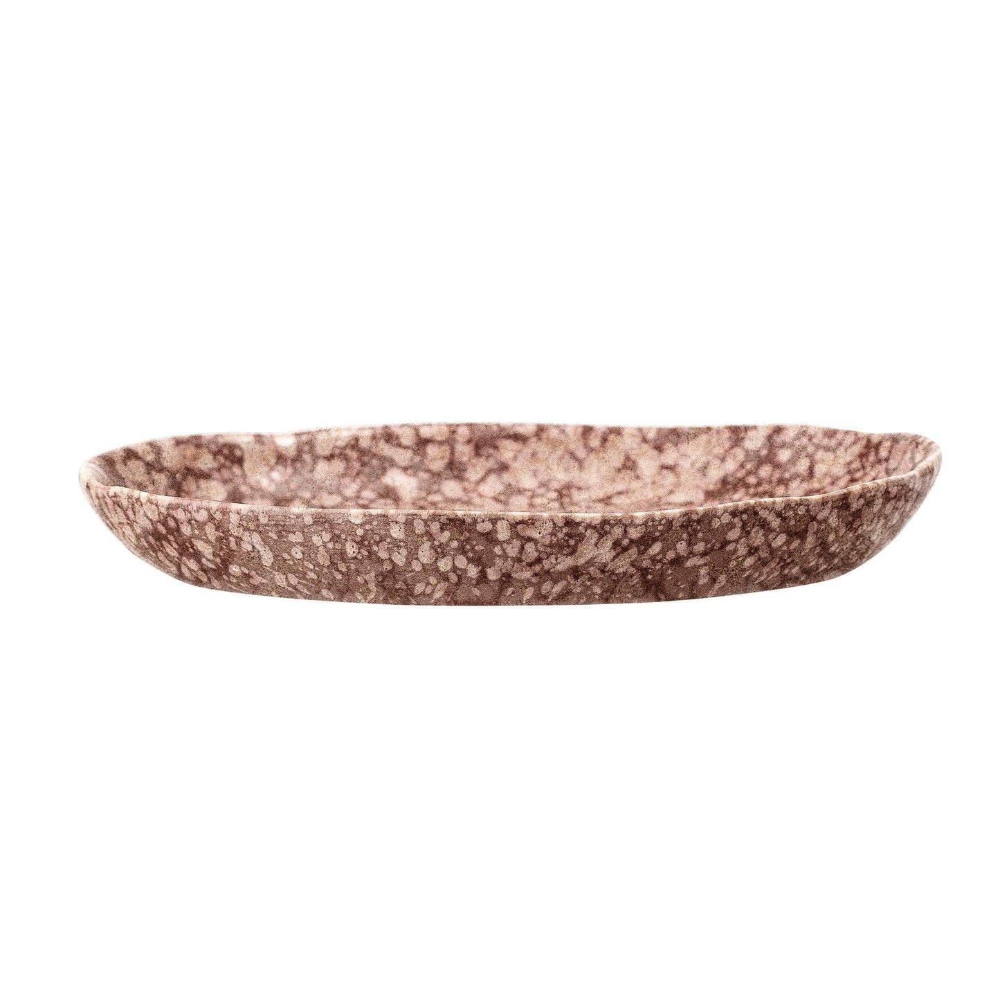 Brown Ceramic Serving Plate