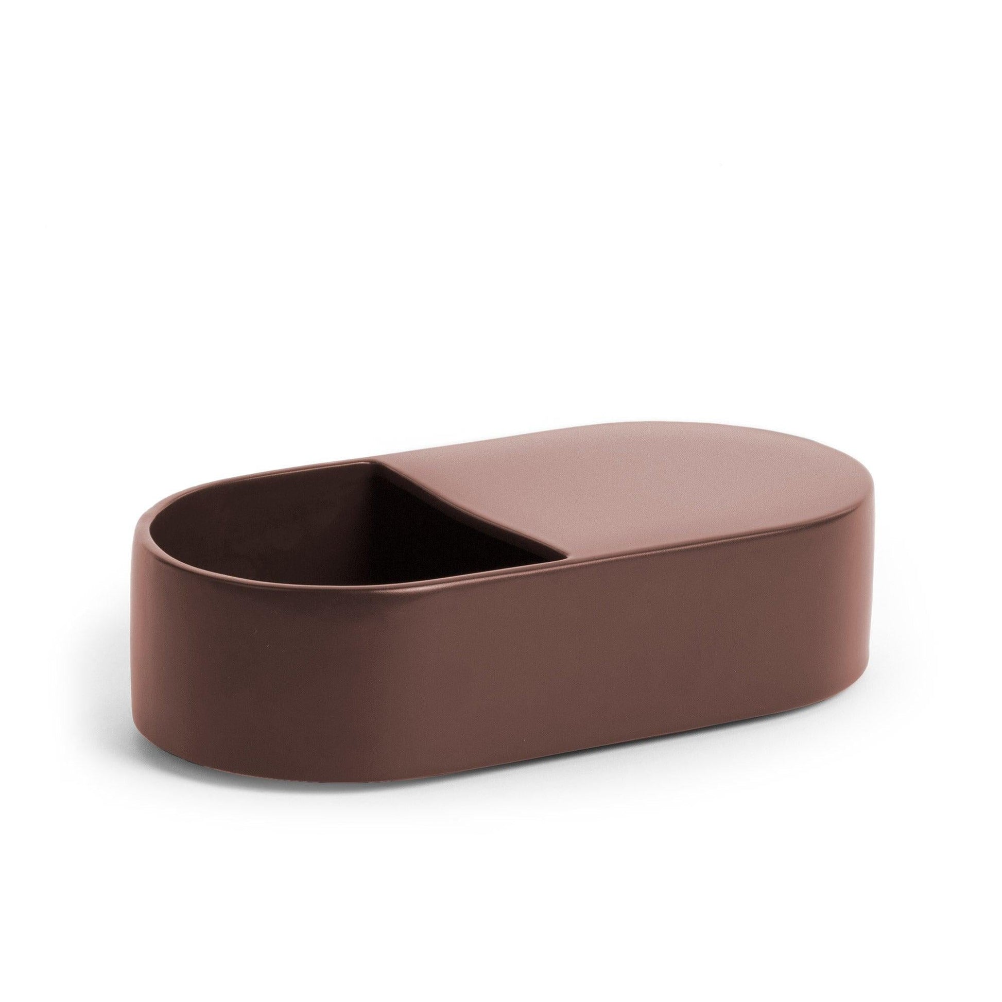 Brown Ceramic Wall Flower Pot