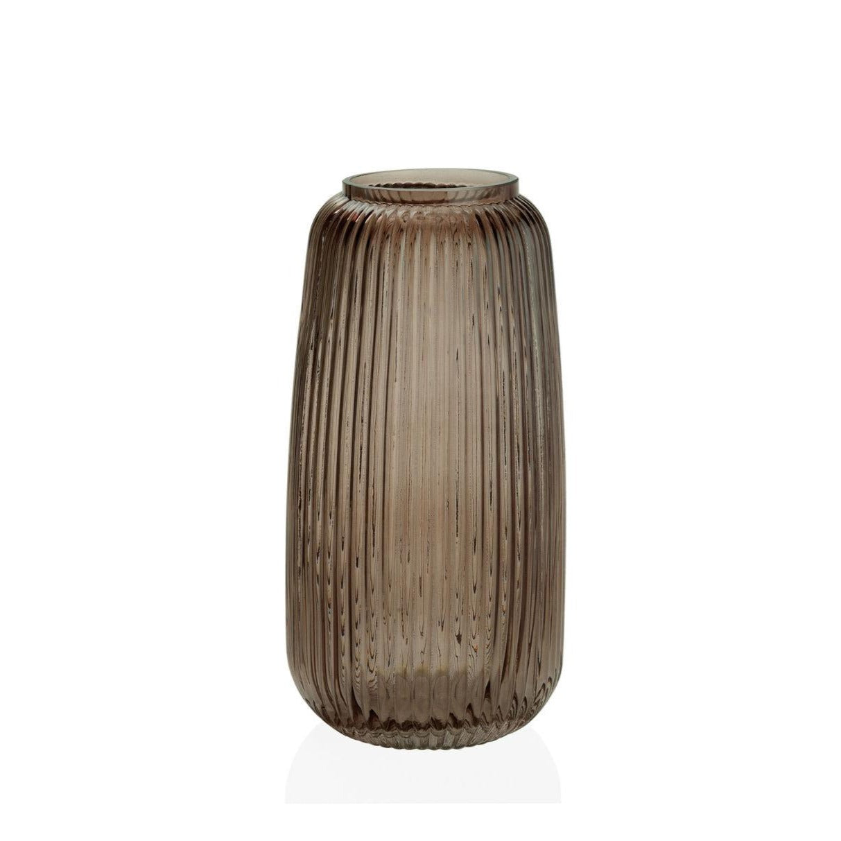 Brown Glass Vase