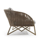Brown Jute Sofa