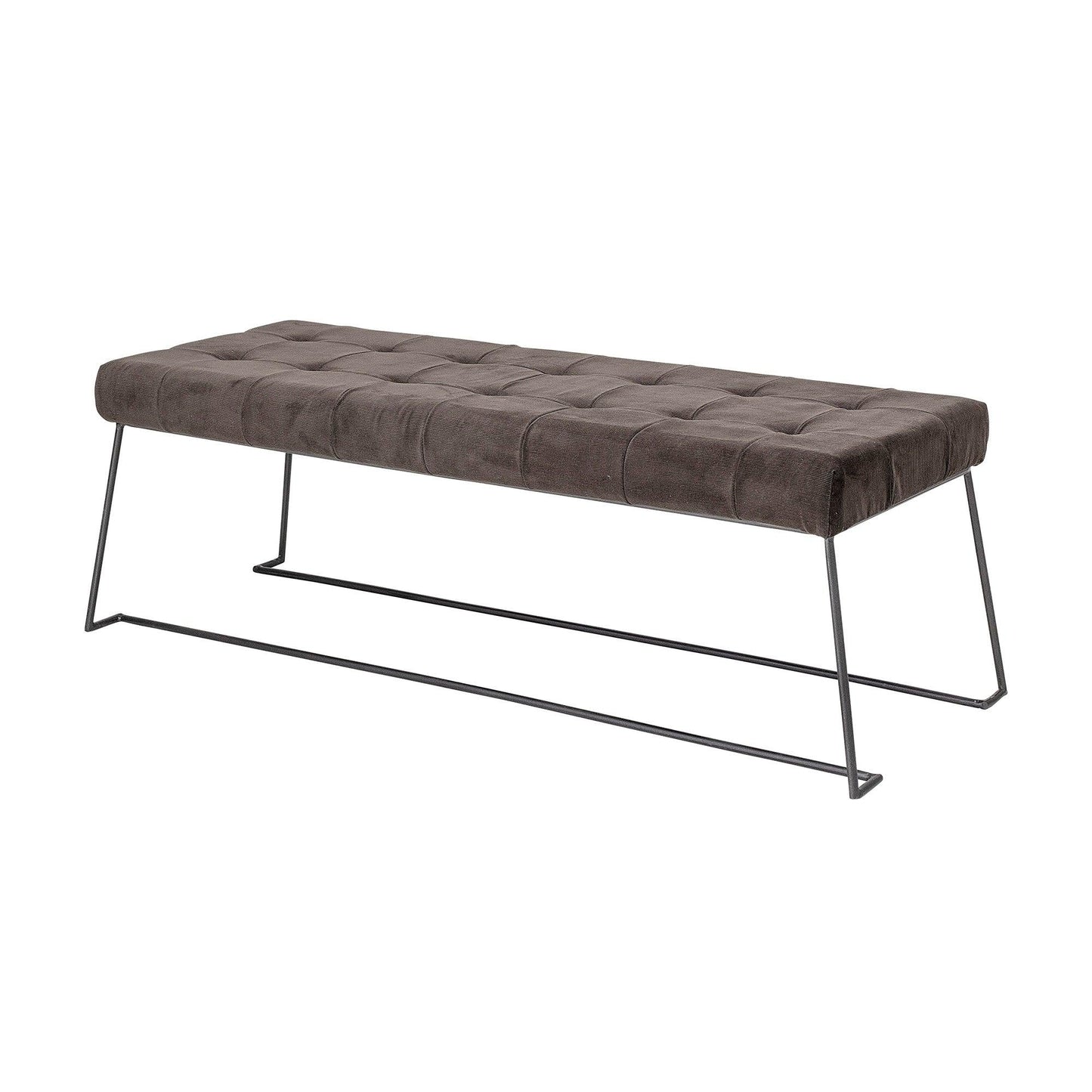 Brown Polyester Bench