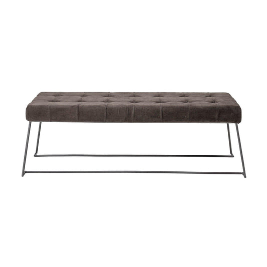 Brown Polyester Bench