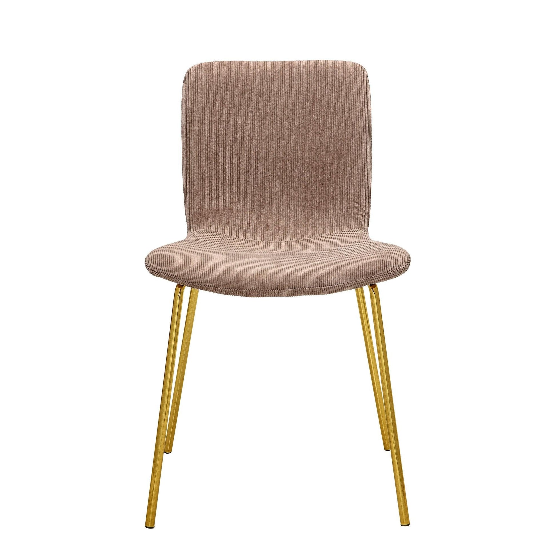 Brown Polyester Chair