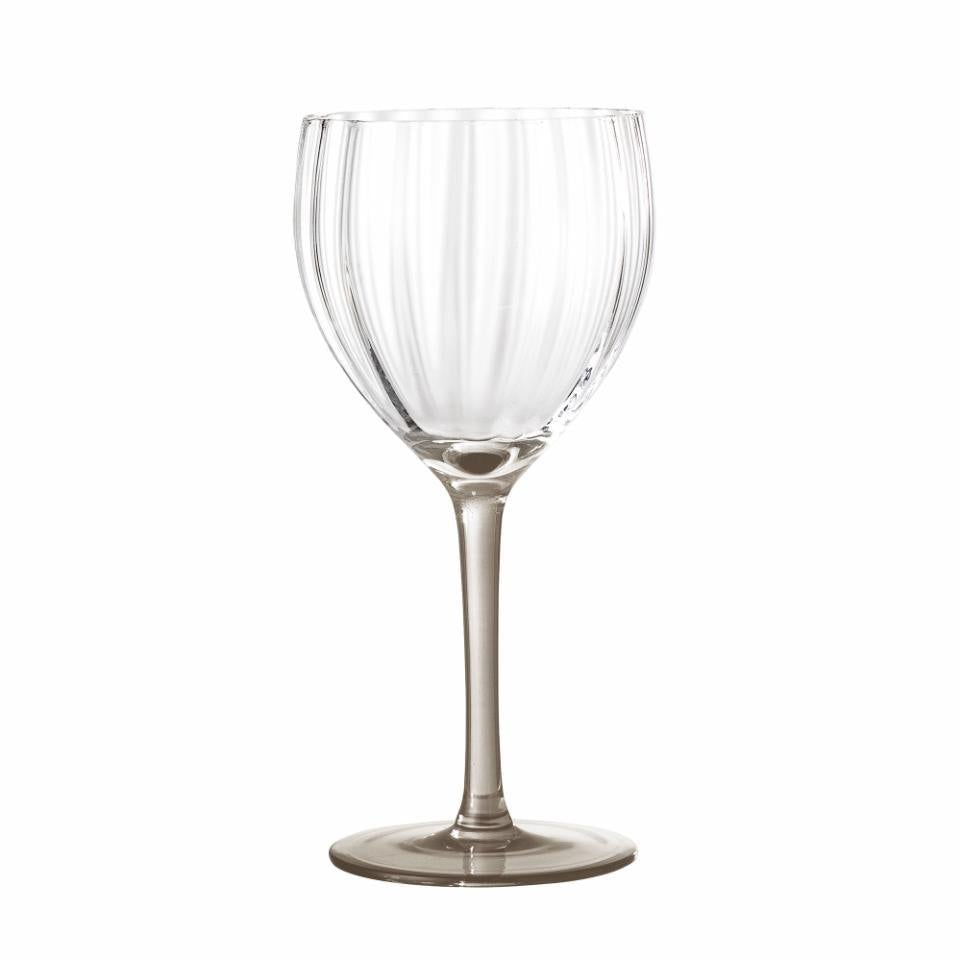 Brown Wine Glass Set (x6)