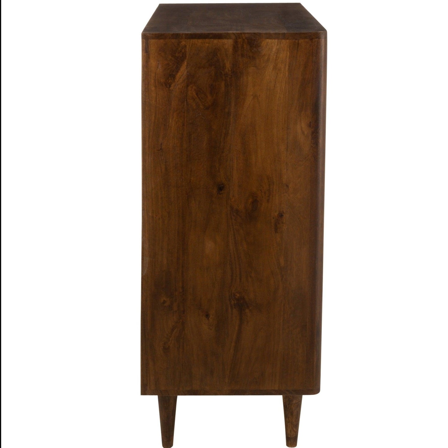 Brown Wood Bar Cabinet