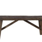 Brown Wood Bench