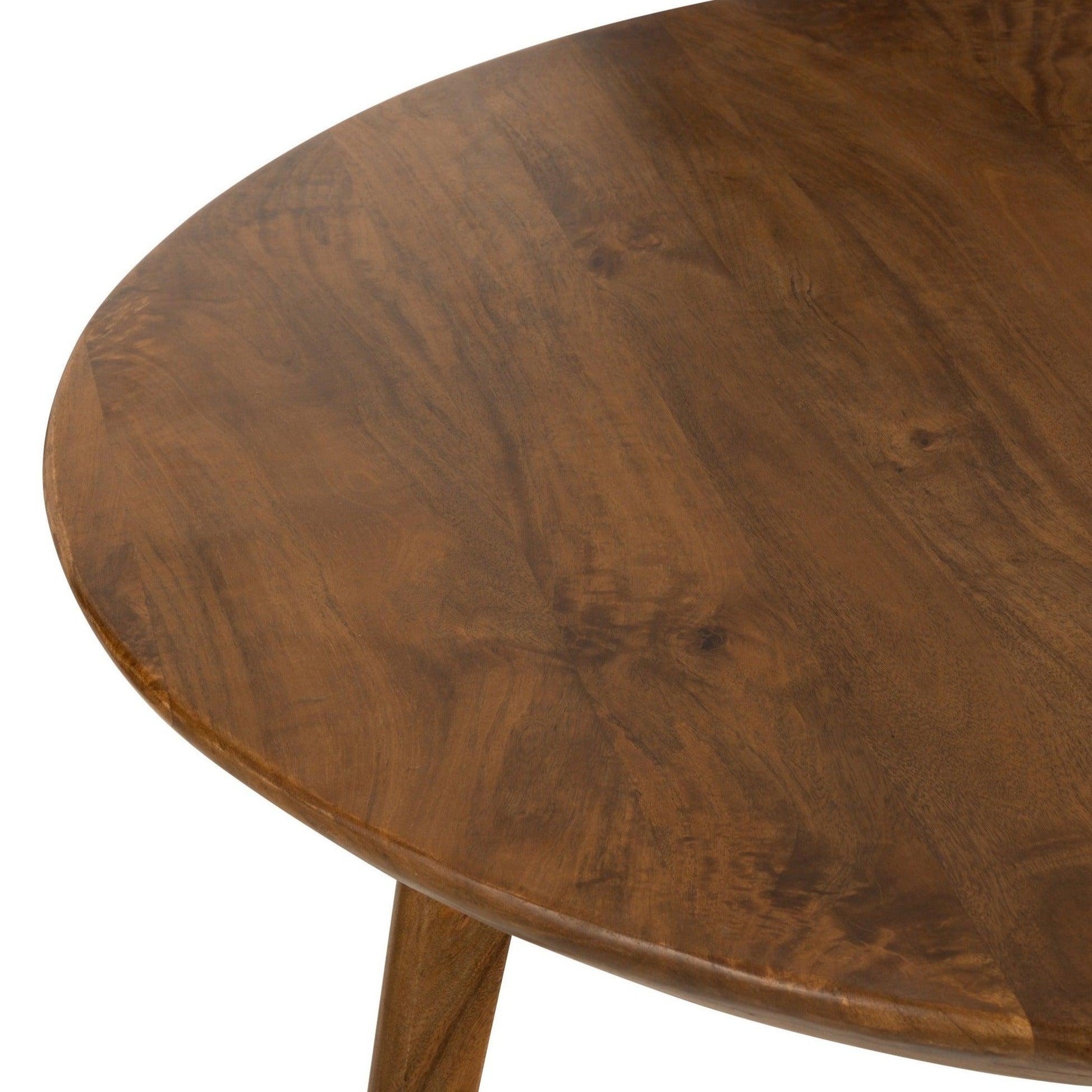 Brown Wood Dining Table