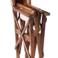 Brown Wood Director Chair