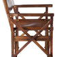 Brown Wood Director Chair