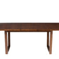 Brown Wood Extending Dining Table