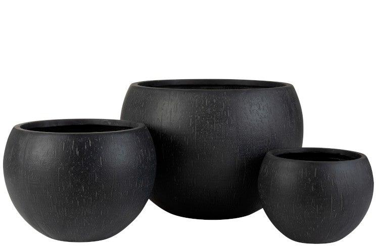 Ceramic Flower Pot Set (x3)