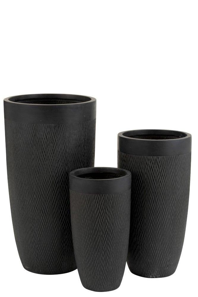 Ceramic Vase Set (x3)
