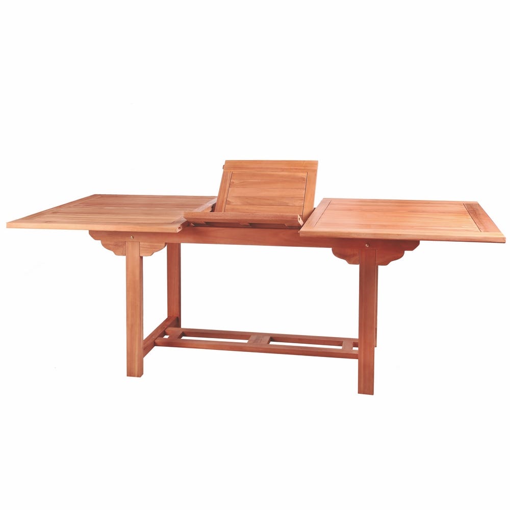 Extendable Nature Wood Dining Table