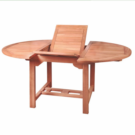 Extendable Nature Wood Dining Table