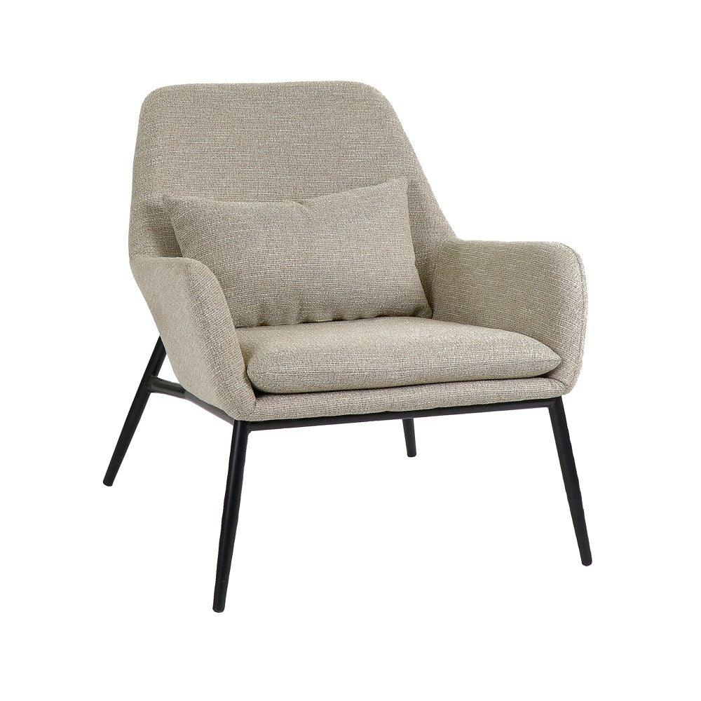 Fabric Armchair W/Cushion