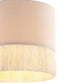 Fabric Ceiling Lamp W/Fringe