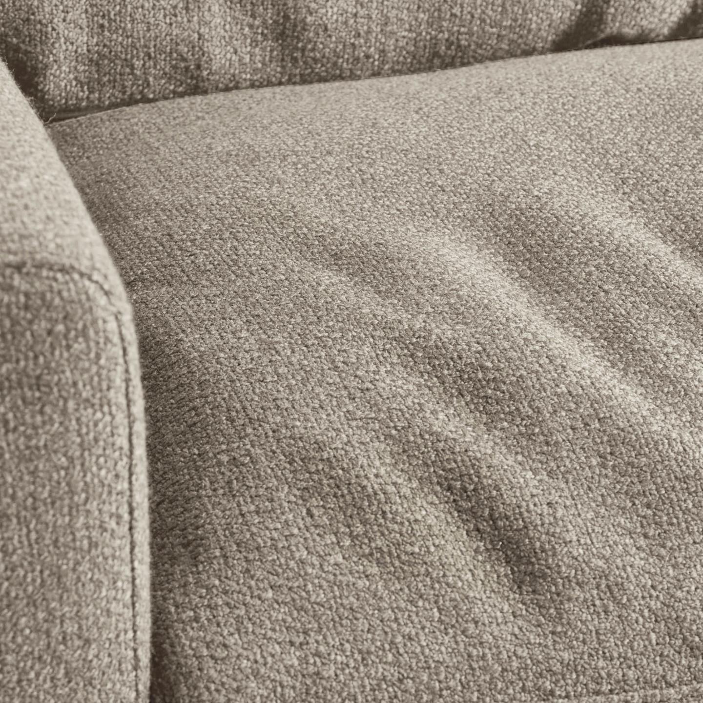 Fabric Sofa W/ Iron Legs