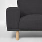Fabric Sofa W/ Wood Legs