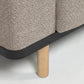 Fabric Sofa W/ Wood Legs