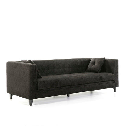 Fabric Sofa W/Wood Legs