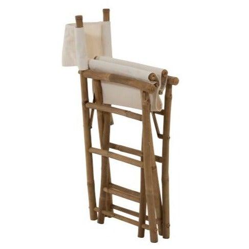 Foldable Bamboo Director Chair