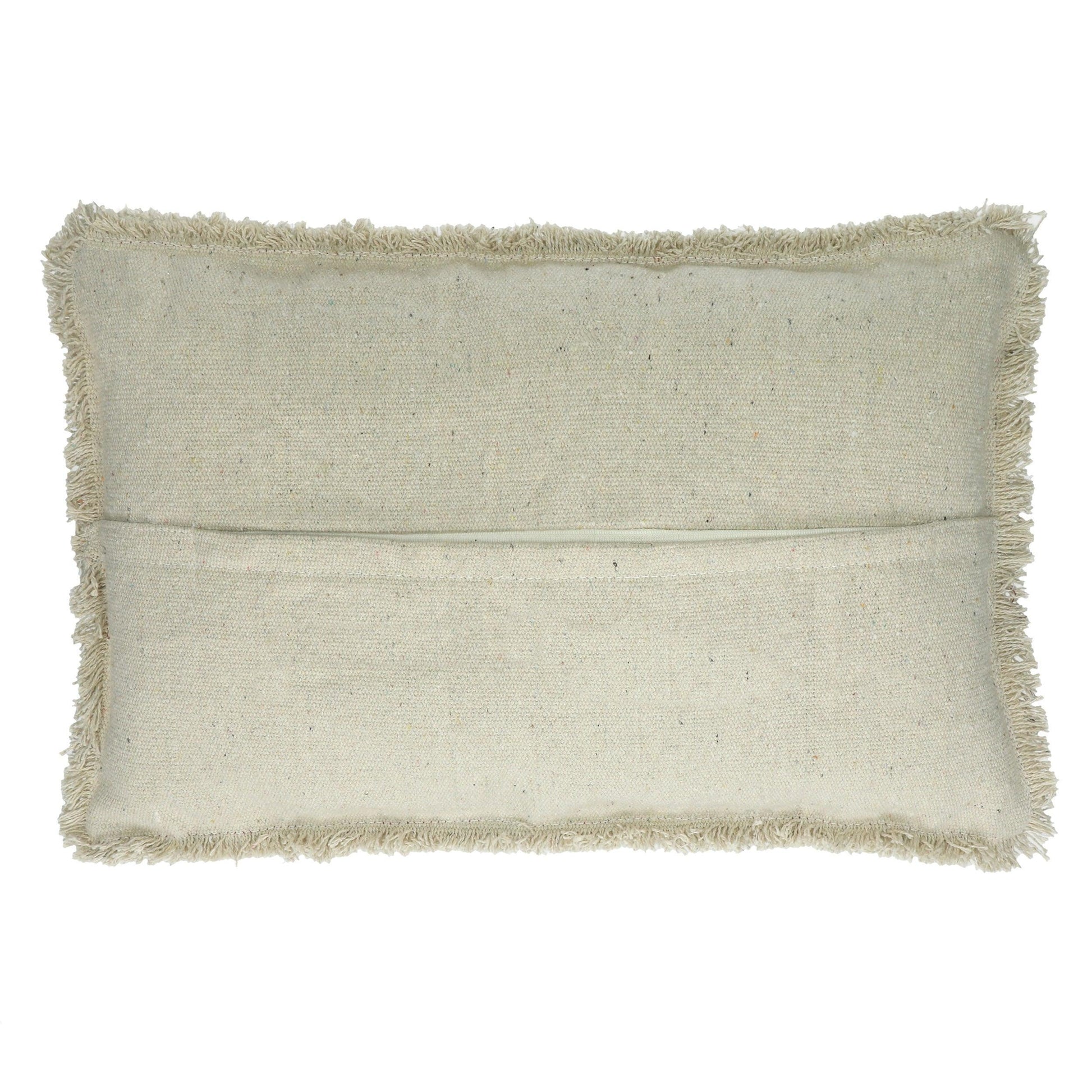 Fringe Cotton Pillow