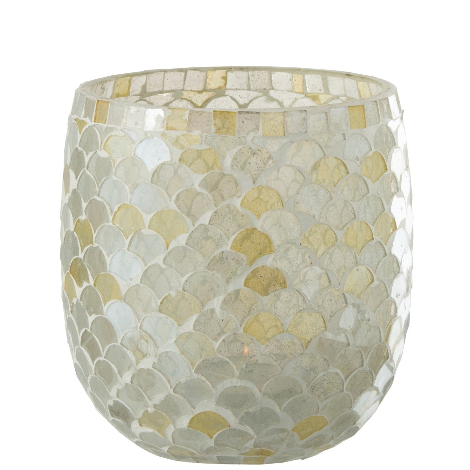 Glass Mosaic Tealight Holder