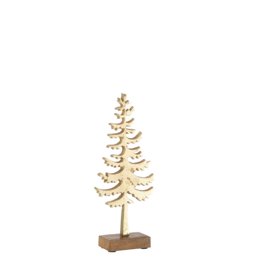 Gold Aluminium Pine Tree