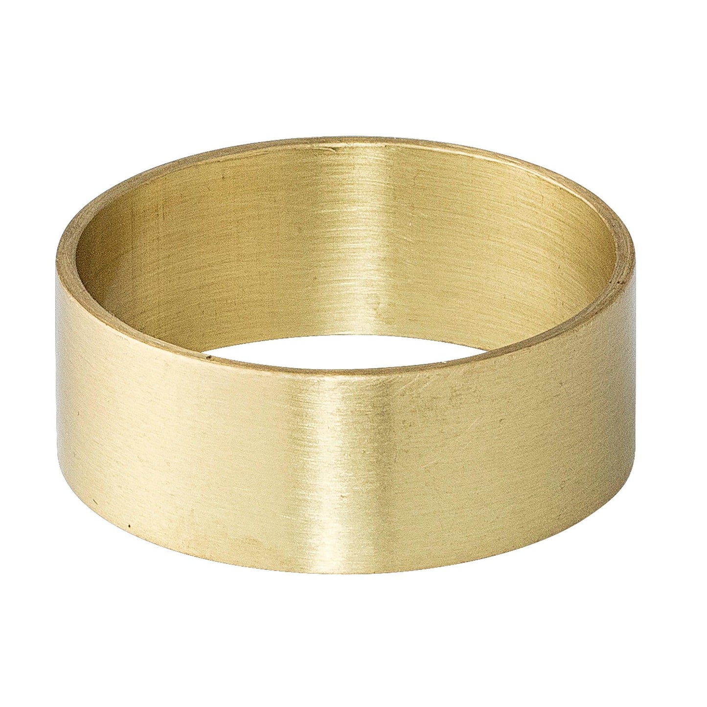 Gold Brass Napkin Ring Set (x4)