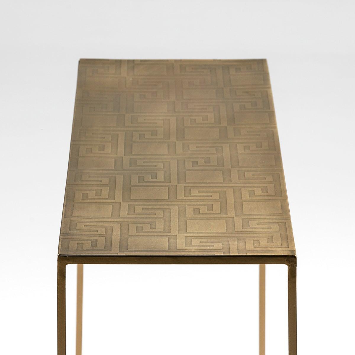 Gold Iron Console