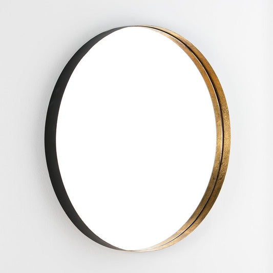 Gold Leaf Metal Mirror