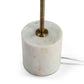 Gold Metal Table Lamp W/Gold
