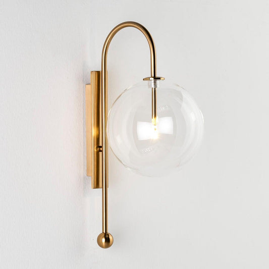 Gold Metal Wall Lamp