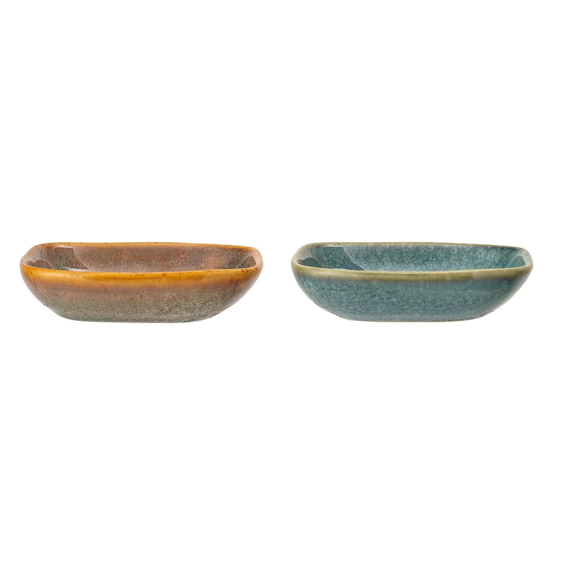 Green Ceramic Bowl Set (x2)