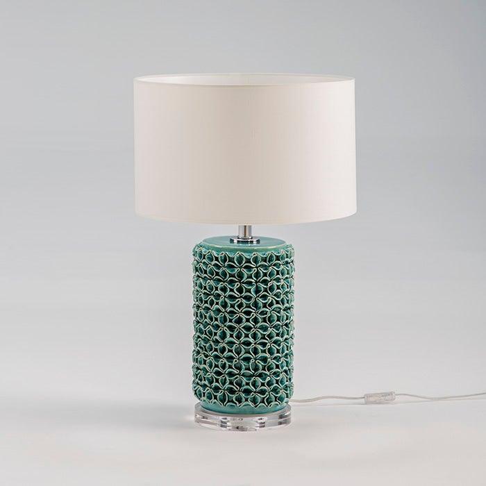 Green Ceramic Table Lamp