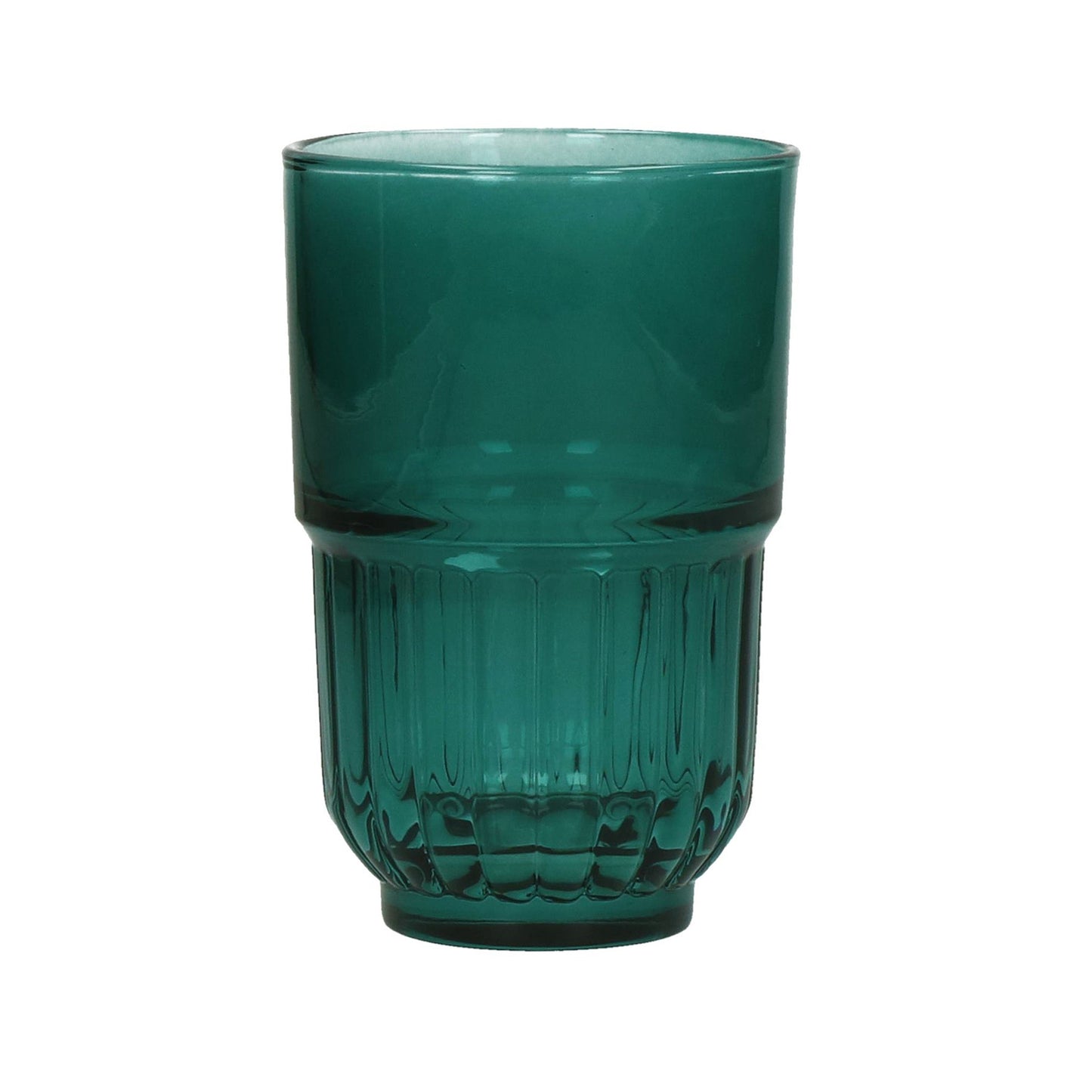 Green Glass of Water Set (x8)