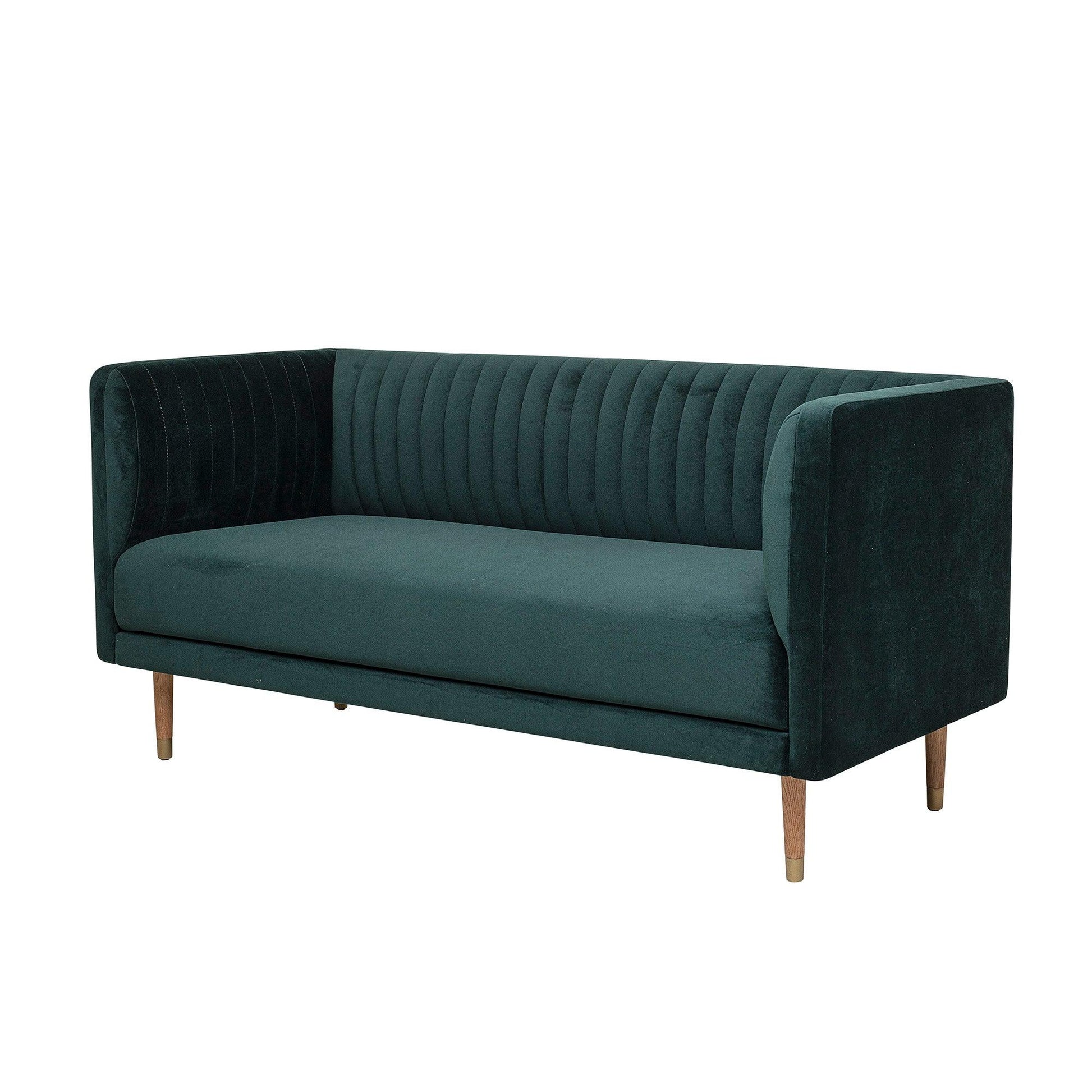 Green Polyester Sofa