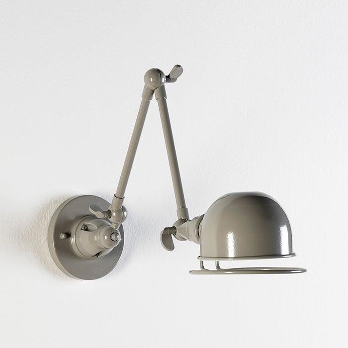 Grey Metal Wall Lamp
