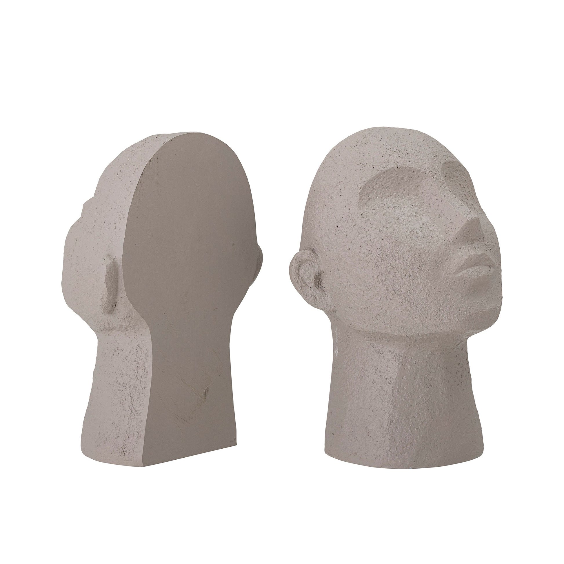 Grey PVC Bookend Set (x2)