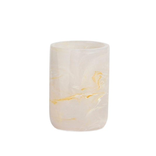 Marbled PVC Toothbrush Cup