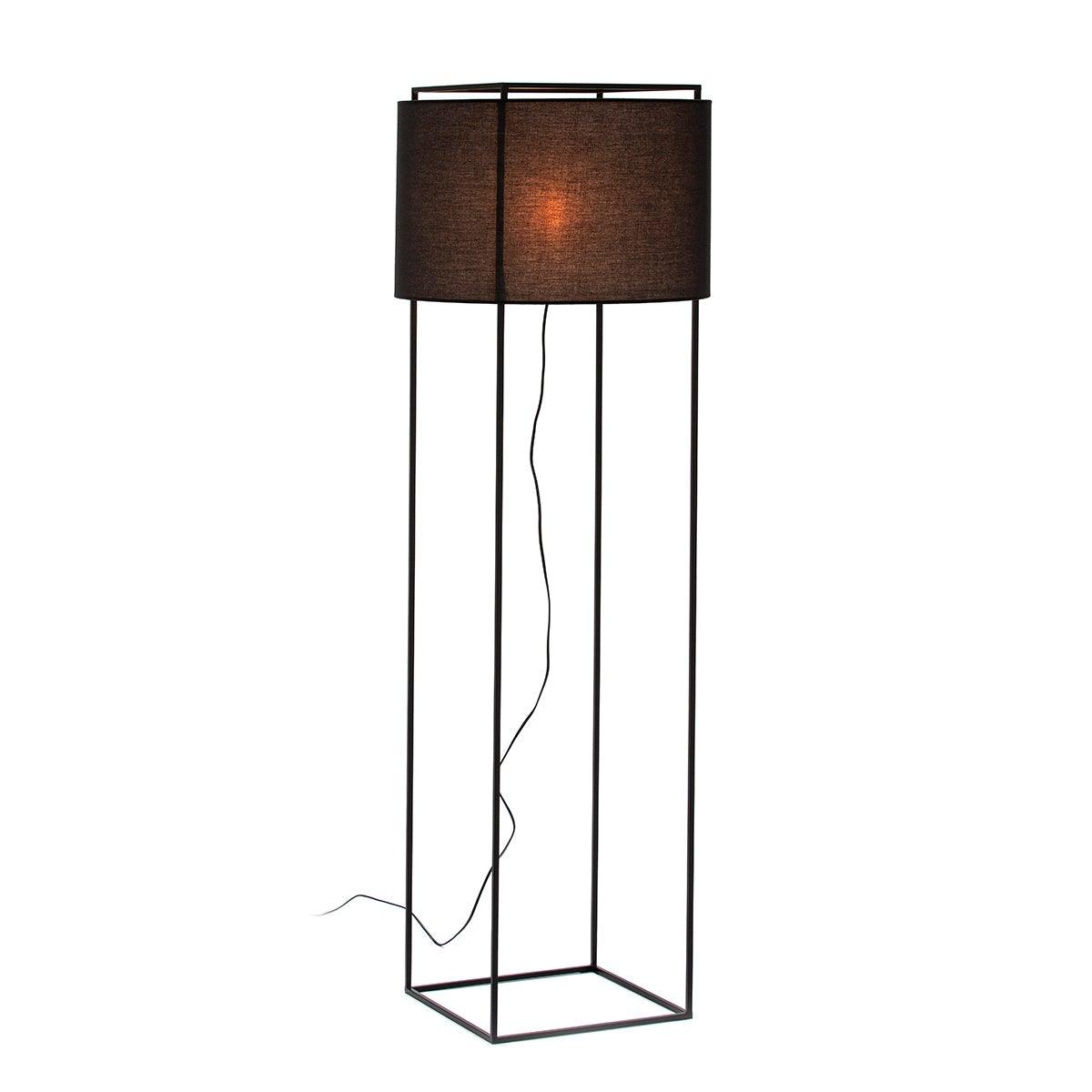 Metal Floor Lamp W/Lampshade