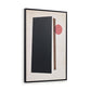 Multicolor Canvas W/Black Frame
